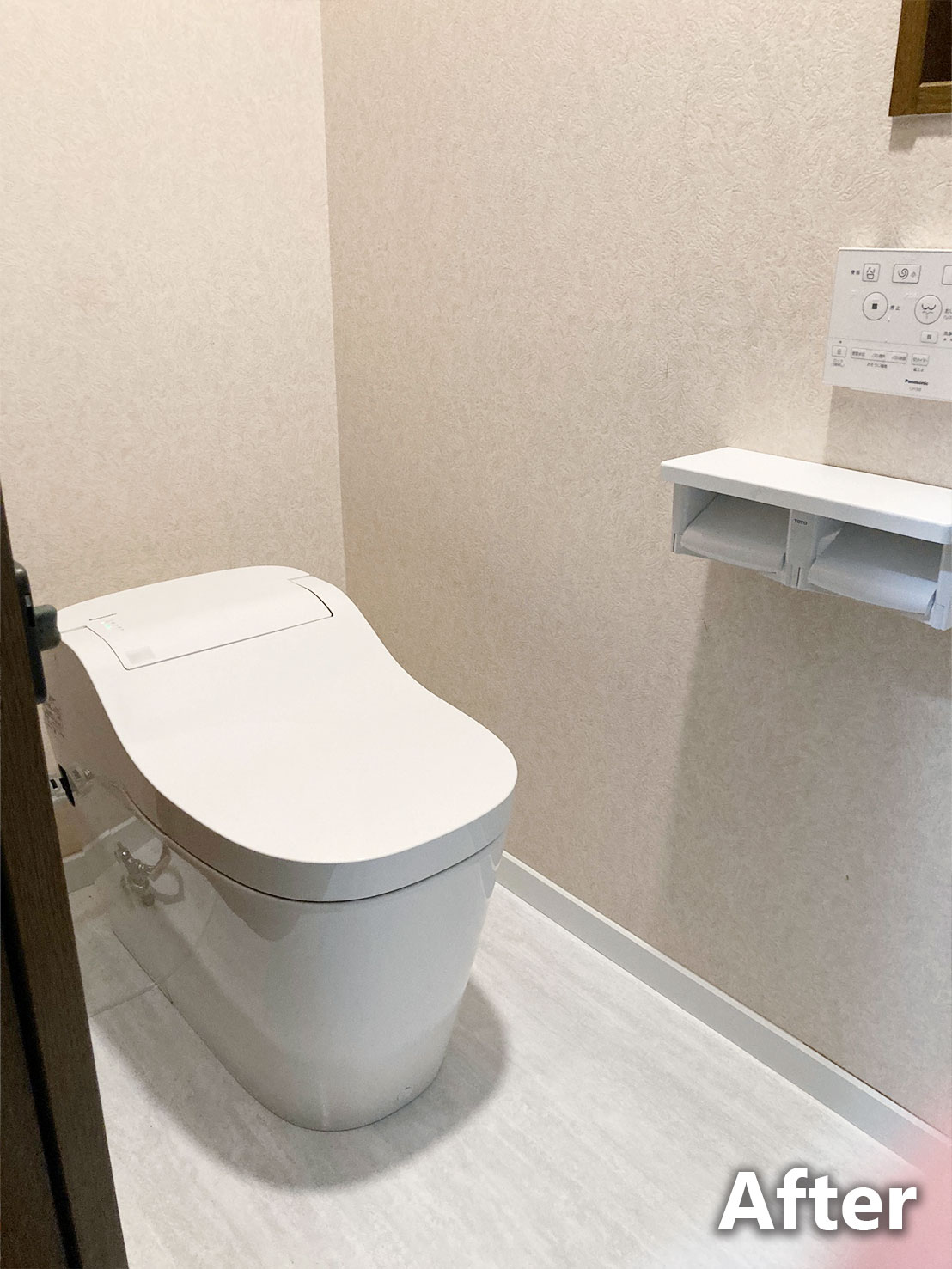 トイレ施工後全体写真