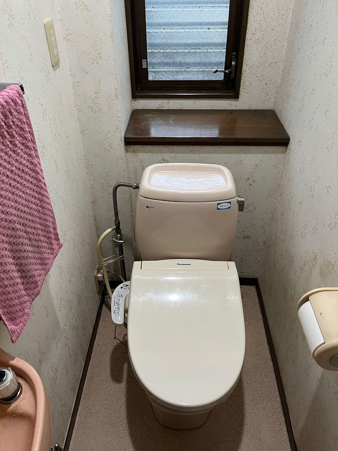 トイレ施工前全体写真