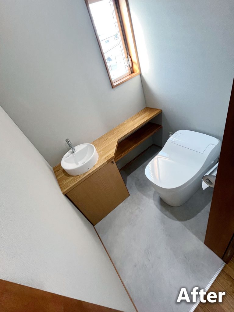トイレリフォーム前
