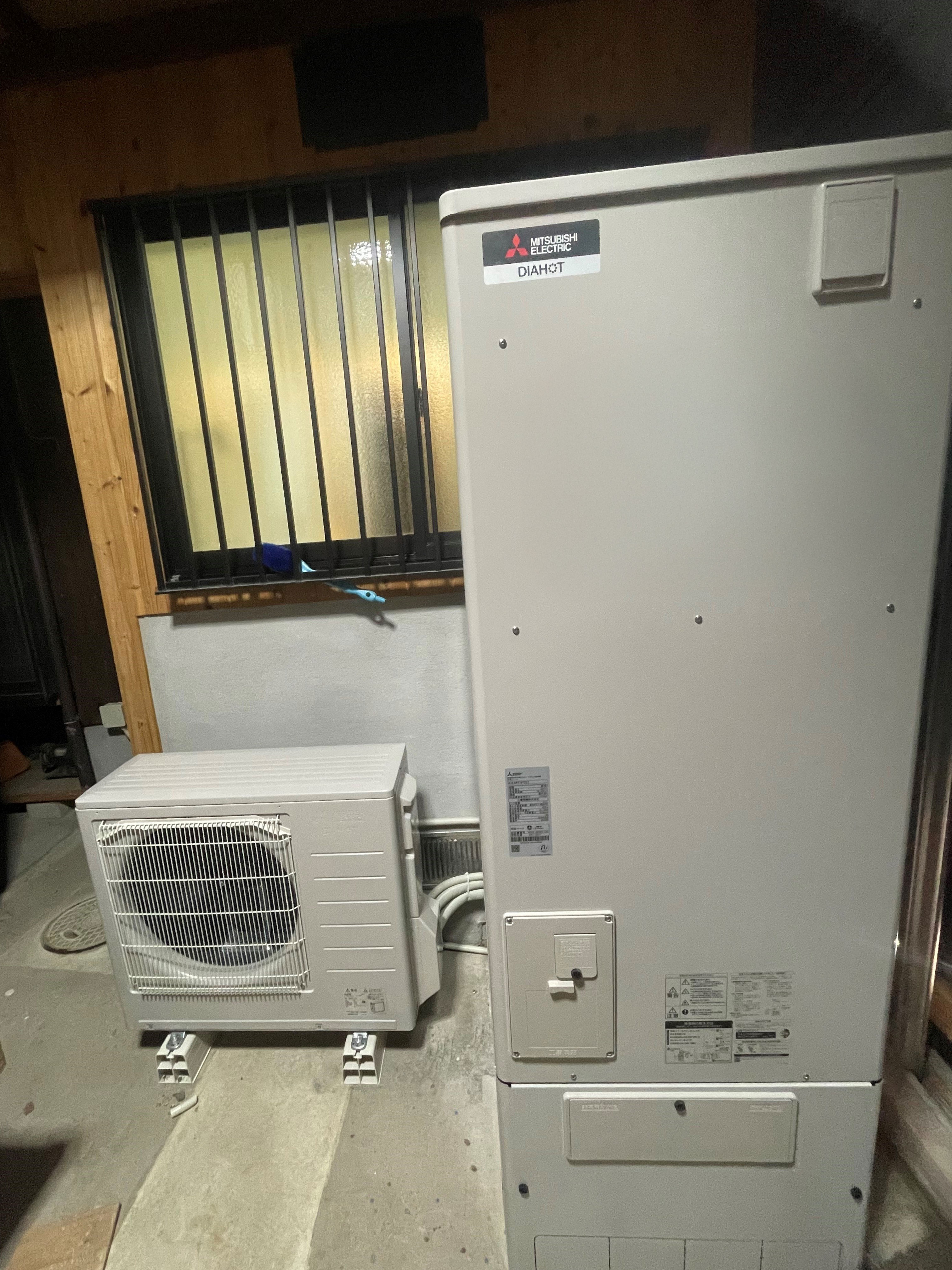 エコキュート施工後全体画像